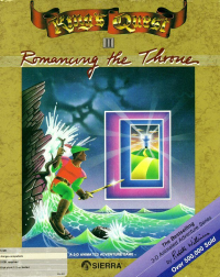 King's Quest II: Romancing The Throne Amiga  box art